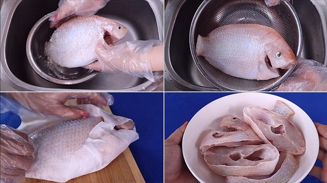 Cách làm cá diêu hồng chưng tương 3