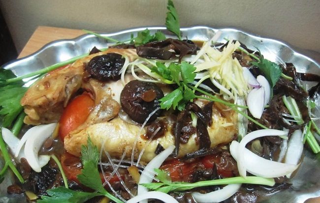 Cách làm cá diêu hồng chưng tương 4