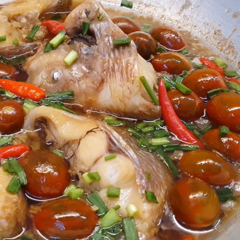 Cách làm món cá diêu hồng kho cà chua thơm ngon, đậm đà 8
