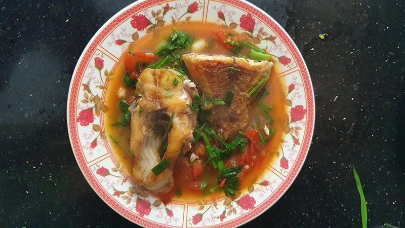 Cá diêu hồng sốt cà chua hấp dẫn