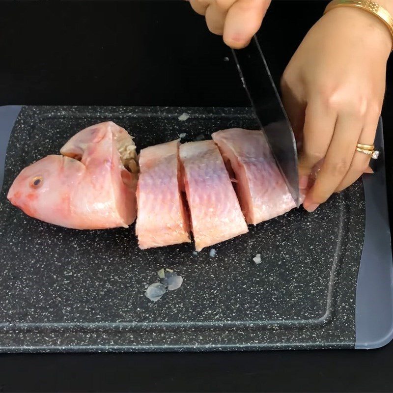 Cá diêu hồng sốt cà chua đưa cơm 3