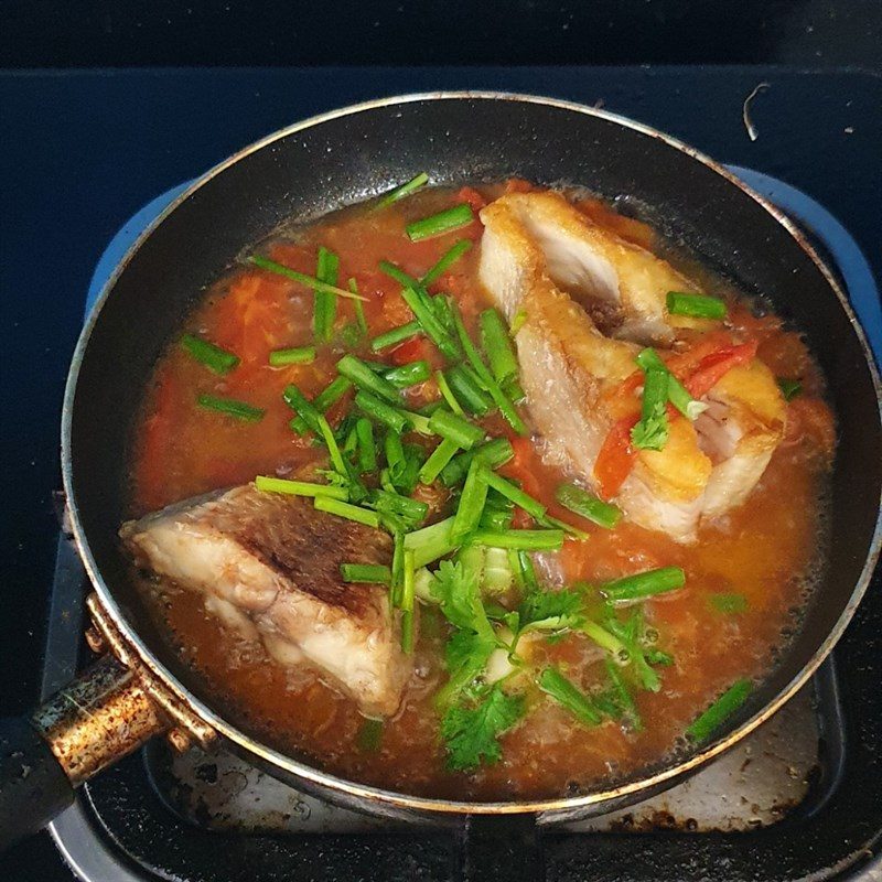 Cá diêu hồng sốt cà chua đưa cơm 7