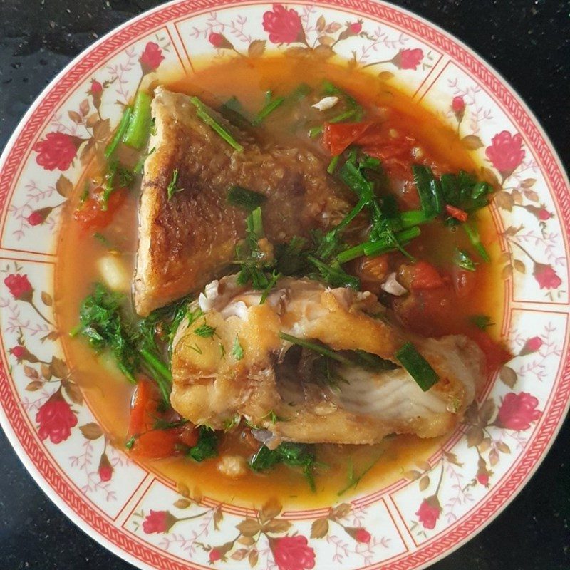 Cá diêu hồng sốt cà chua đưa cơm 8