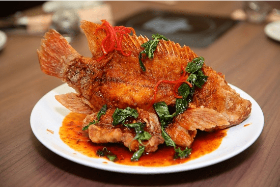 Cá diêu hồng sốt chua ngọt lạ miệng 6