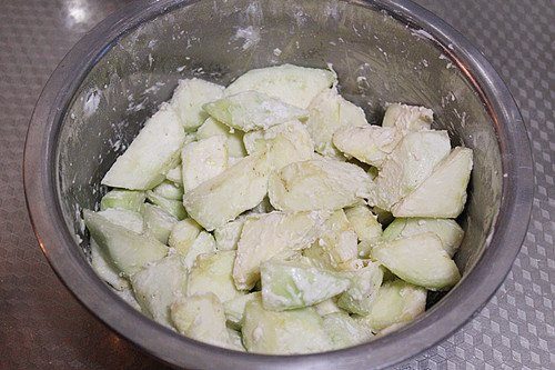cà tím xào chua ngọt chiên 2