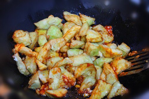 cà tím xào chua ngọt chiên 5
