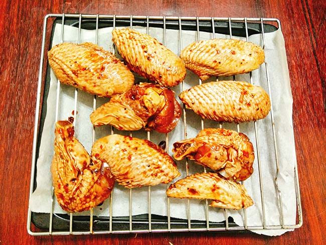 cánh gà nướng mật ong 4