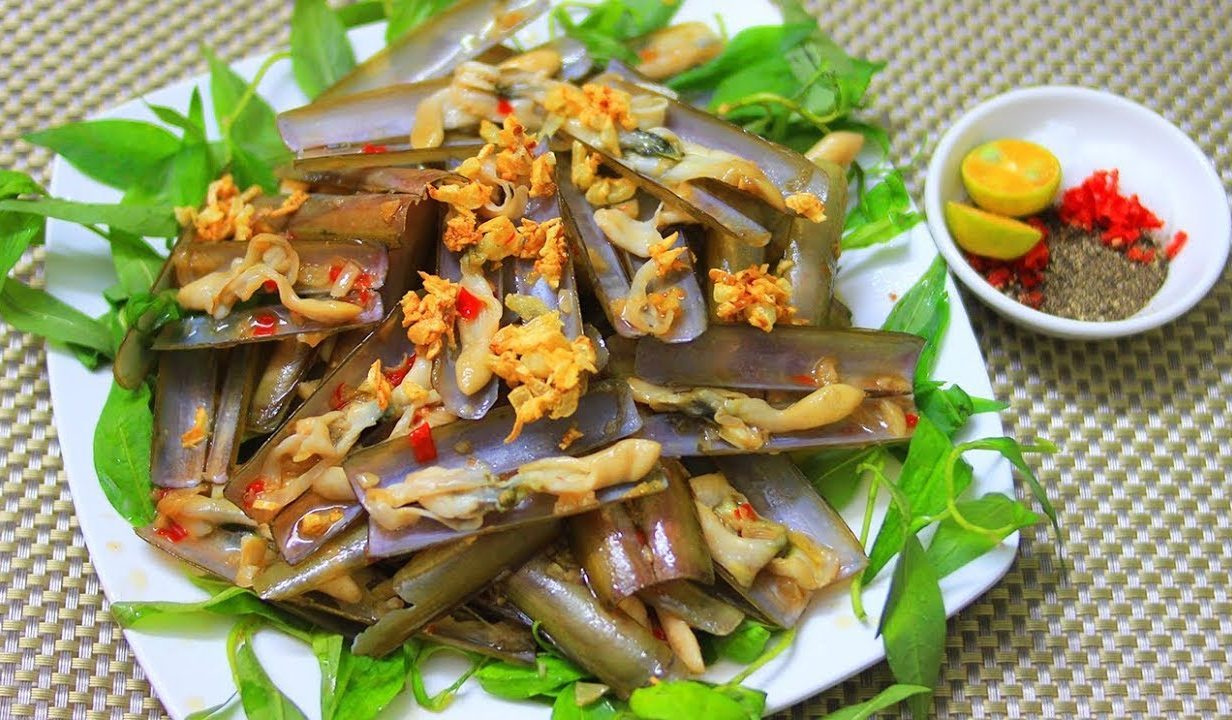 Ốc móng tay xào bơ tỏi 4