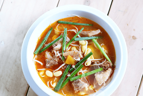 cách làm xương bò hầm bí đỏ
