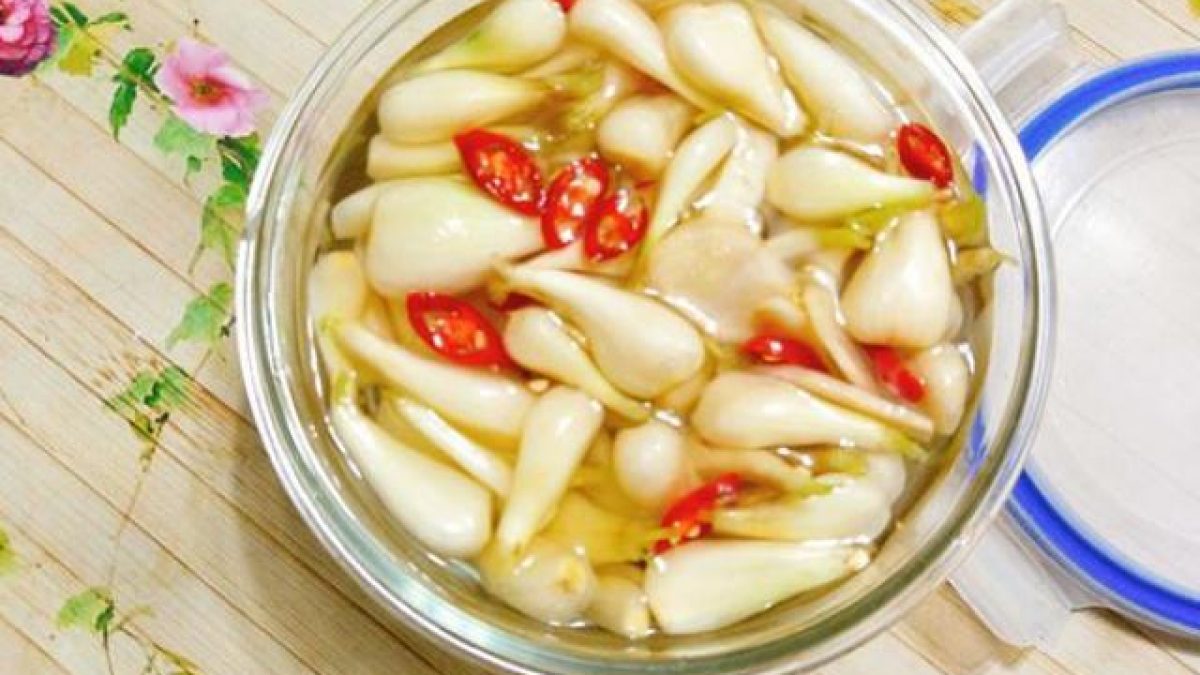 Cách muối hành 1
