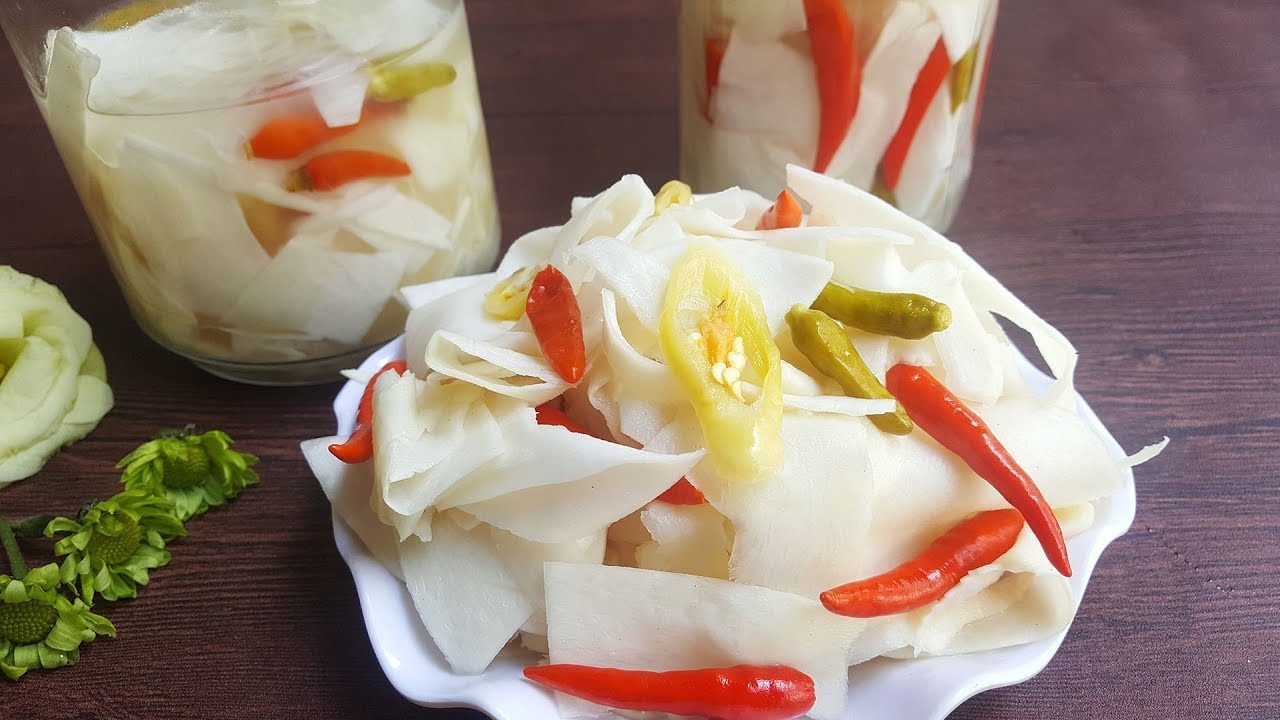 Cách muối măng 1