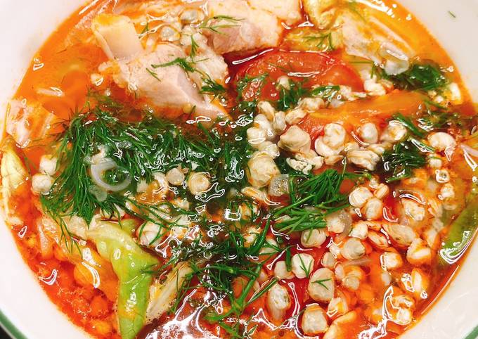 cách nấu bún hến 4