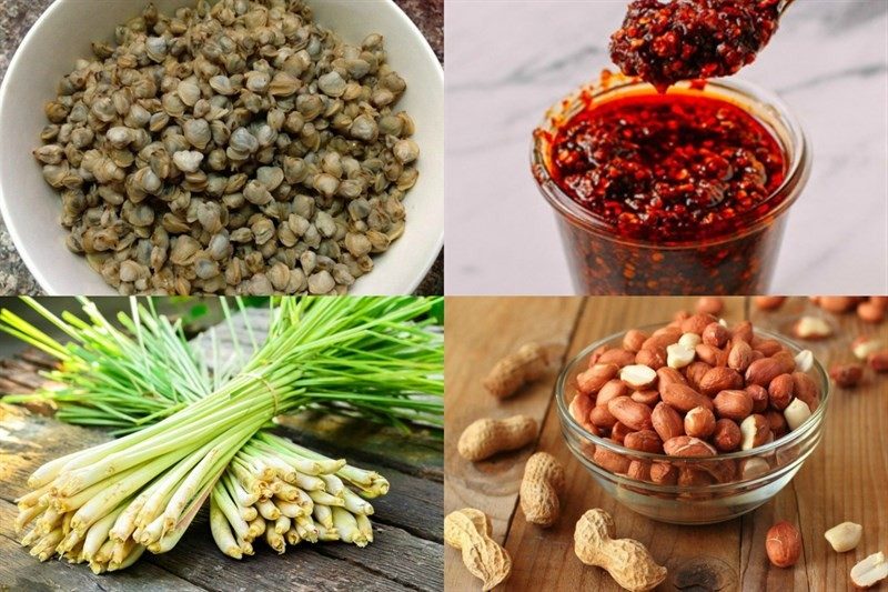 cách nấu bún hến đủ vị 1