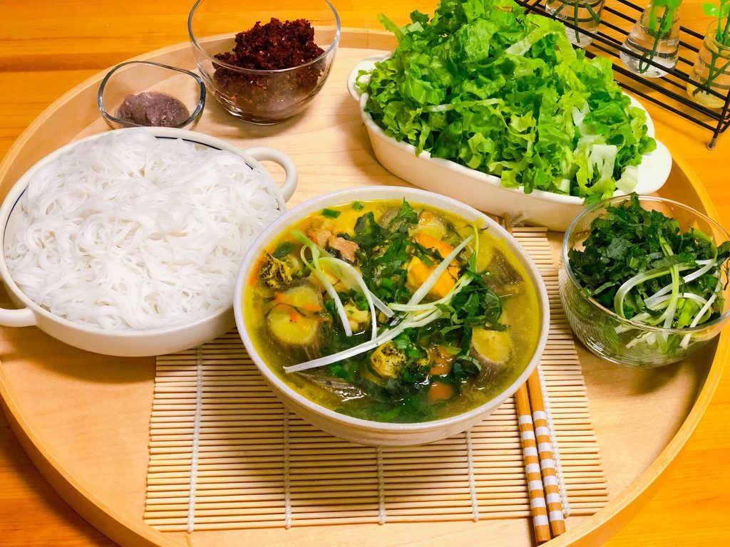 Cách nấu cá trê om chuối đậu 6
