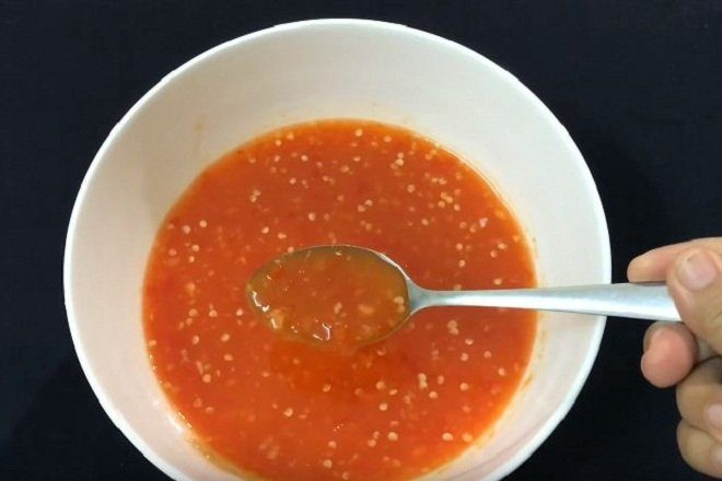 nước gà chấm xí muội