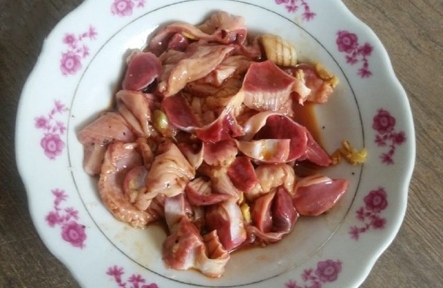 mề gà chiên giòn 4
