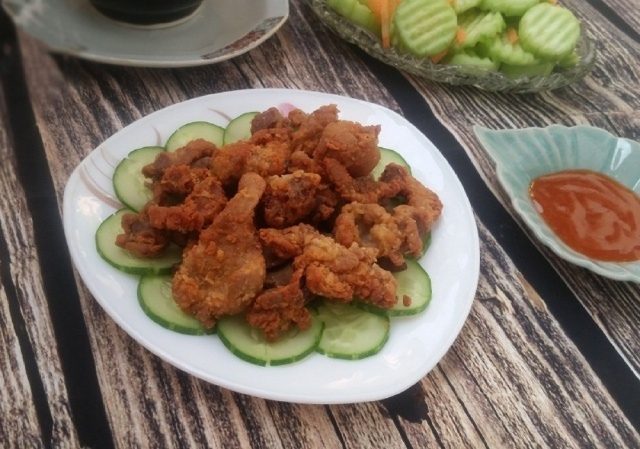 mề gà chiên giòn 7