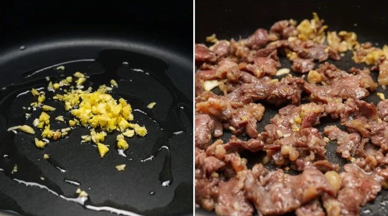 thịt bò xào cà rốt hành tây 3