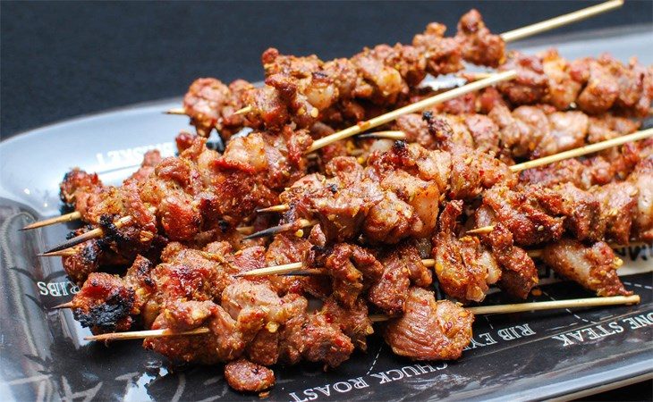 thịt hươu nướng xiên 4