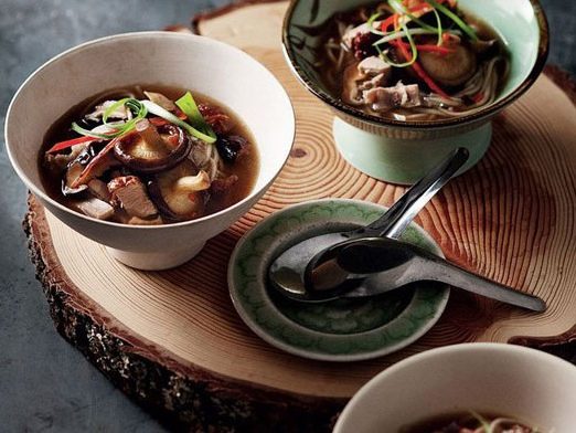 thịt ngựa hầm nấm hương 1